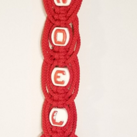 Vintage Christmas Macrame Noel Wall Hanging - Picture 11 of 11